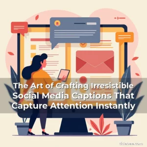 Read more about the article The Art of Crafting Irresistible Social Media Captions That Capture Attention Instantly